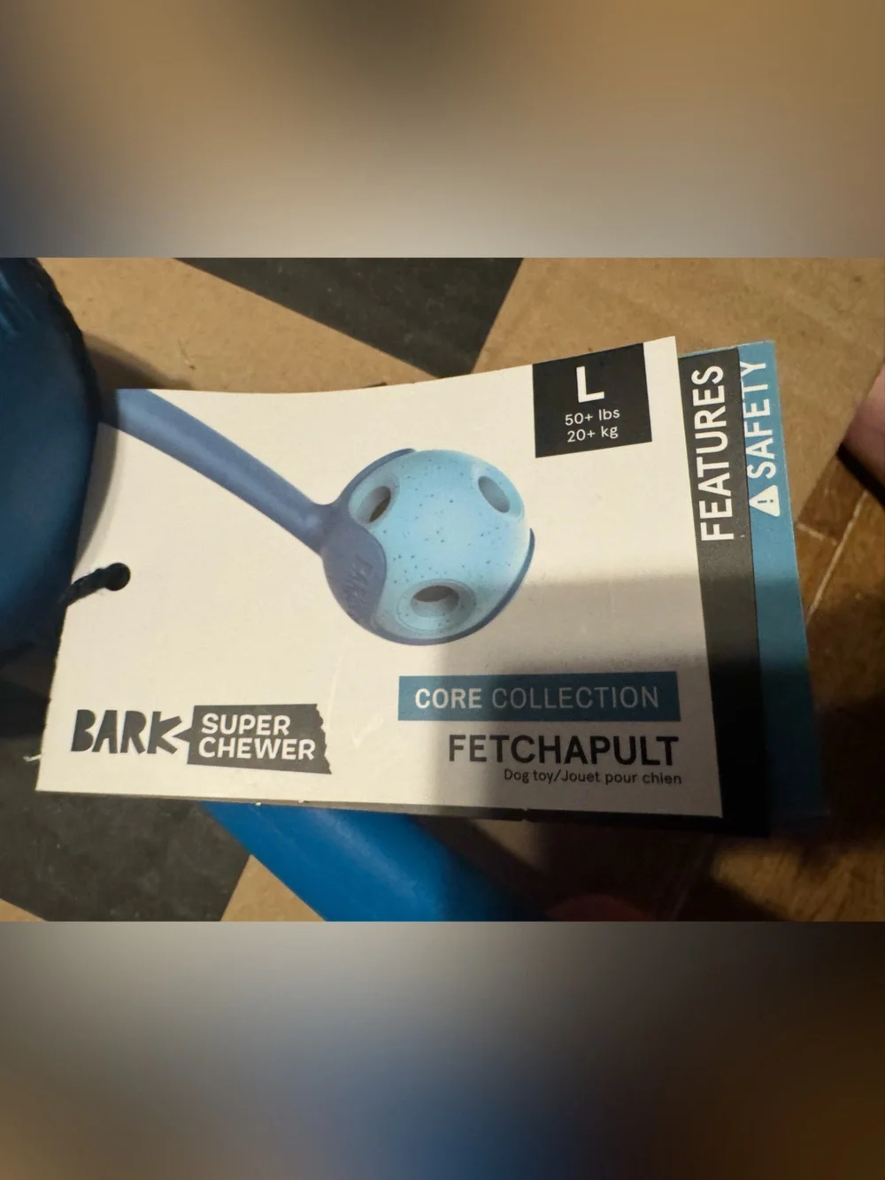 Bark Box Super Chewer L Fetchapult Ball thrower NEW large dogs heavy duty